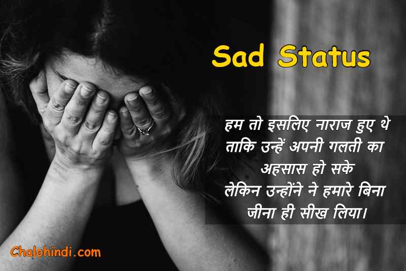 Status on Sad Mood in Hindi