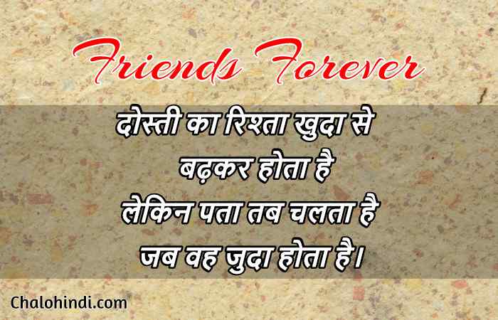 Collection of Best Friend Shayari in Hindi