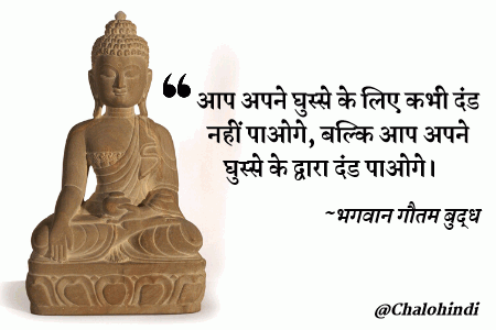 Gautam Buddha Quotes in Hindi with Images