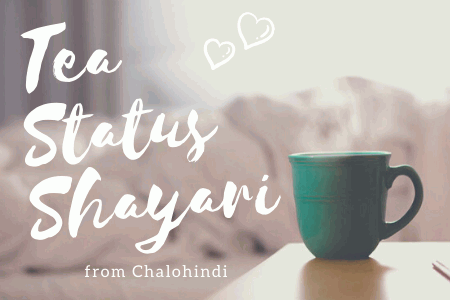 #35 बेहतरीन चाय शायरी | New Chai Quotes in Hindi (Tea Status)